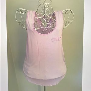 Brand new lavender sleeveless shirt